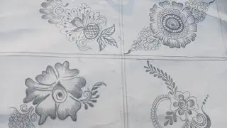 Flower pattern|Simple nd beautiful design for hand
