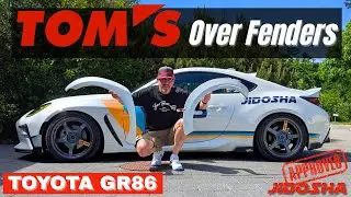 INSTALLATION  GR86 TOM'S Over Fenders
