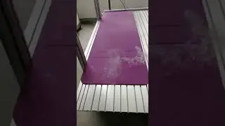 Hot sale customized lash engraving TPE double colors yoga mats.