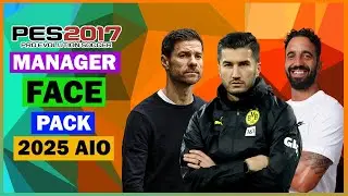 PES 2017 MANAGER FACE PACK 2025