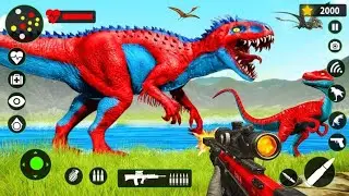 Dinosaur Hunter 3D: Ultimate Wild Safari Adventure 🐾🦕 | 2025 New Gameplay Update#dinohuntergame 
