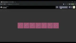 Rotating Squares Loading Animation With animejs