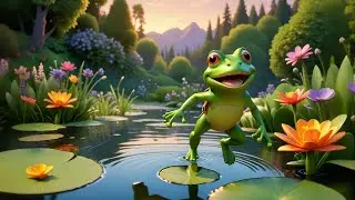Seven Little Frogs Jump and Splash + More Nursery Rhymes & Kids Songs