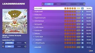 [Fortnite Festival S1] When I Come Around Expert Lead 100% FC World Record