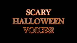 Scary Halloween Voices Compilation 1 #halloween #soundeffects #scary