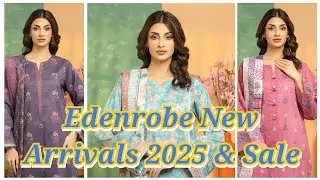 Edenrobe New Arrivals Summer Collection 2025 || Edenrobe Summer Sale 2025#edenrobe
