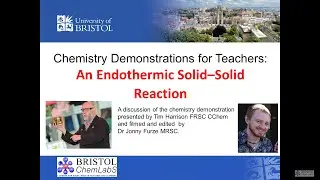 Teacher Training - Endothermic solid solid reaction