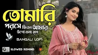 Tomari Poroshe Jibon Amar | তুমি আছো সারাক্ষণ আমার প্রাণে | Bengali Lo-Fi | Slowed + Reverb
