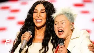 Girls Just Want To HaveFUN! Cher and Cyndi singing together at Farewell Tour concert (Aug. 31, 2025)