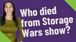 Who died from Storage Wars show?
