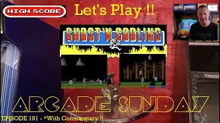 Highscore Challenge - Ghosts `n Goblins ! #capcomgames #ghostsandgoblins #arcadegameplay