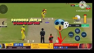 THE RAVINDRA JADEJA IN LAST OVER 37 RUNS