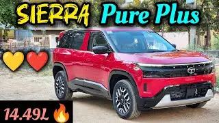 Tata Sierra Pure Plus Review in kannada| Most Selling Varient 🔥.. BUT....!!😒
