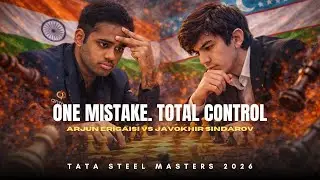 Arjun Erigaisi vs Javokhir Sindarov ❗ Semi-Slav Precision & Cold-Blooded Finish ❗ Tata Steel 2026