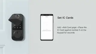 4-IC Card Pairing - For SMONET M6 (A4 Y4)  Smart Lock - (Smart Life app)