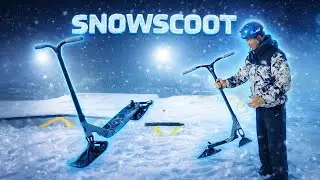 SNOW SCOOT 🛴❄️ HULAJNOGA NA ŚNIEG ❄️ 🛴