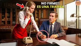 La Mesera Oyó Por Accidente Una Llamada Y Salvó Al Millonario De Un Contrato Falso; 3 Días Después…