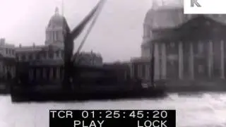 1930s London Trip Along the River Thames