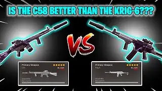 Is the C58 BETTER than the KRIG-6 in WARZONE after UPDATE??? (C58 vs Krig-6 Warzone Comparison)