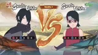 ROAD TO BORUTO DUBLADO PT-BR Sasuke Uchiha vs Sarada Uchiha