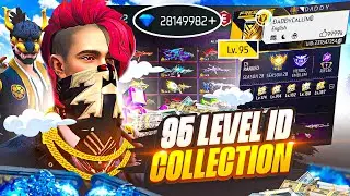 95 LEVEL ID COLLECTION 🔥|| ONE OFF THE BEST ID IN INDIA 🇮🇳