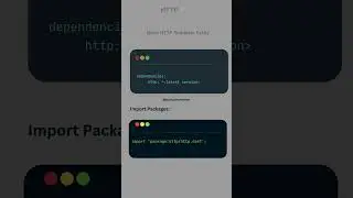 #flutter Master HTTP Requests in Flutter with the http Package #dart #coding