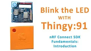 Blink the LED with Thingy:91