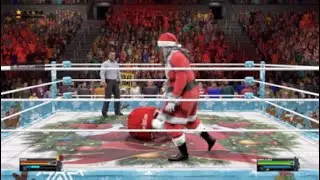 WWE 2K25 PS5 - Sanda Vs. Santa