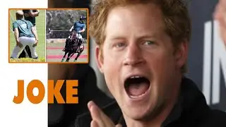HEIR TO BARE! Harry Becomes The BUTT OF A JOKE For Shocking Shirtless Image At California Polo Match