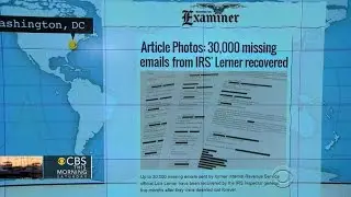 Headlines: Missing IRS emails recovered