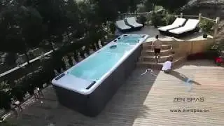 The Poseidon Pro Zen Spas Swim Spa Exclusive To Hot Tub Suppliers
