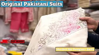 Biggest Supplier Original Pakistani Suits in Delhi | Market Hit Heavy Designer Collection