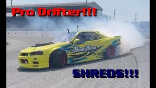 PRO DRIFTER SHREDS IN IOWA!!! @HaugenRacing
