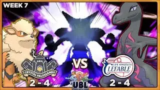 OMG JUST DIE!! | Crystal Palossands vs Los Angeles Clefables [UBL S2W7] | Pokemon USUM Wi-Fi Battle