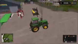 Farming Simulator 17 coldborough park farm timelapse #2 straw baling