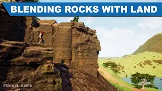 Blending Rocks & Land - UE4 Tutorials #360