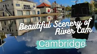 Walking through the River Bank (Riverside to Jesus Green) Cambridge