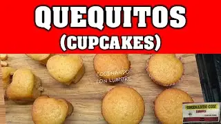 🧁✨ &iexcl;Quequitos (Cupcakes) Caseros S&uacute;per Esponjosos! Receta F&aacute;cil y Deliciosa 🎂🔥 @CocinaConmigo316