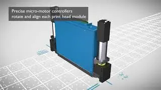 Domino X630i iTech StitchLink Print Head Module Alignment