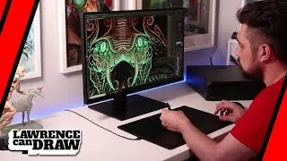 HP Z27 + Z2 Workstation + Wacom Intuos