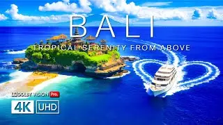BALI WONDERS 4K DRONE FOOTAGE 2026 | Tropical Ocean Serenity, Emerald Shores & Island Nature