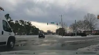 Winter Drive - Canterbury Road to Center Pointe Wilmington NC
