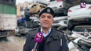 إتلاف 431 مركبة ودراجة نارية غير قانونية في نابلس