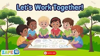 Let&rsquo;s Work Together &ndash; Fun Teamwork Song for Kids | Zape TV | Zape TV
