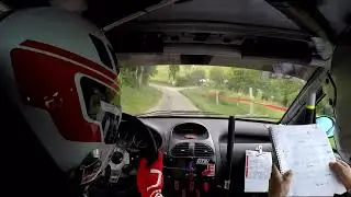 Rallye de Chartreuse 2024 (ES5) : Rémi Ganzer - Kévin Vessard - Peugeot 206 RC A7