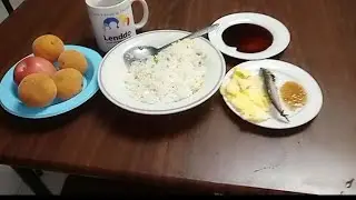 SOBRANG RAPSA BREAKFAST FILIPINO FAVORITE'S FRIED RICE PRITONG ITLOG & TUYO (FRIED EGG & DRIED FISH)