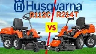 🔴HUSQVARNA RIDER R214T VS R112C (Caractéristiques Techniques)