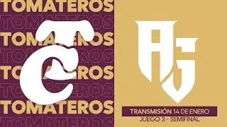 🍅TOMATEROS DE CULIACÁN VS ALGODONEROS DE GUASAVE🗯️JUEGO #3 - 14 DE ENERO 2026 SEMIFINAL - DIFERIDO -