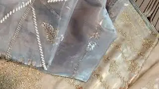 Shamoz silk printed,embriodered, thread work etc