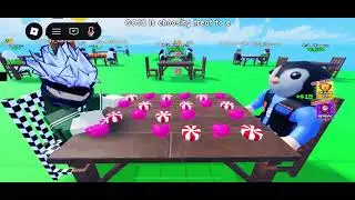 Playing a game were you eat lollies and you can oof&hellip;